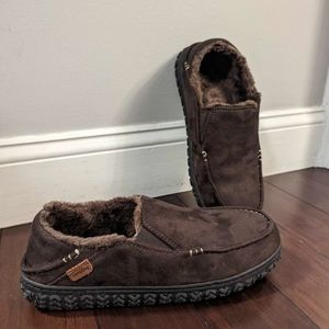 Men's LongBay Moccasins Comfortable Memory Foam House Shoes for Indoor and Outdo